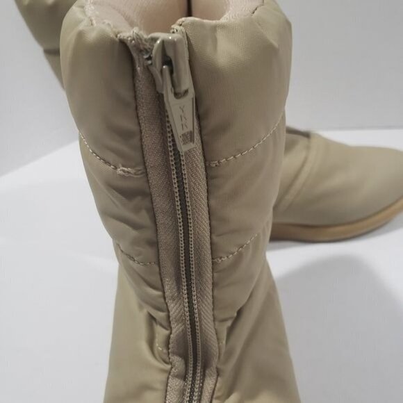 Naturalizer Front Zip Rain Ankle Puffer Boots 10 - Picture 8 of 12